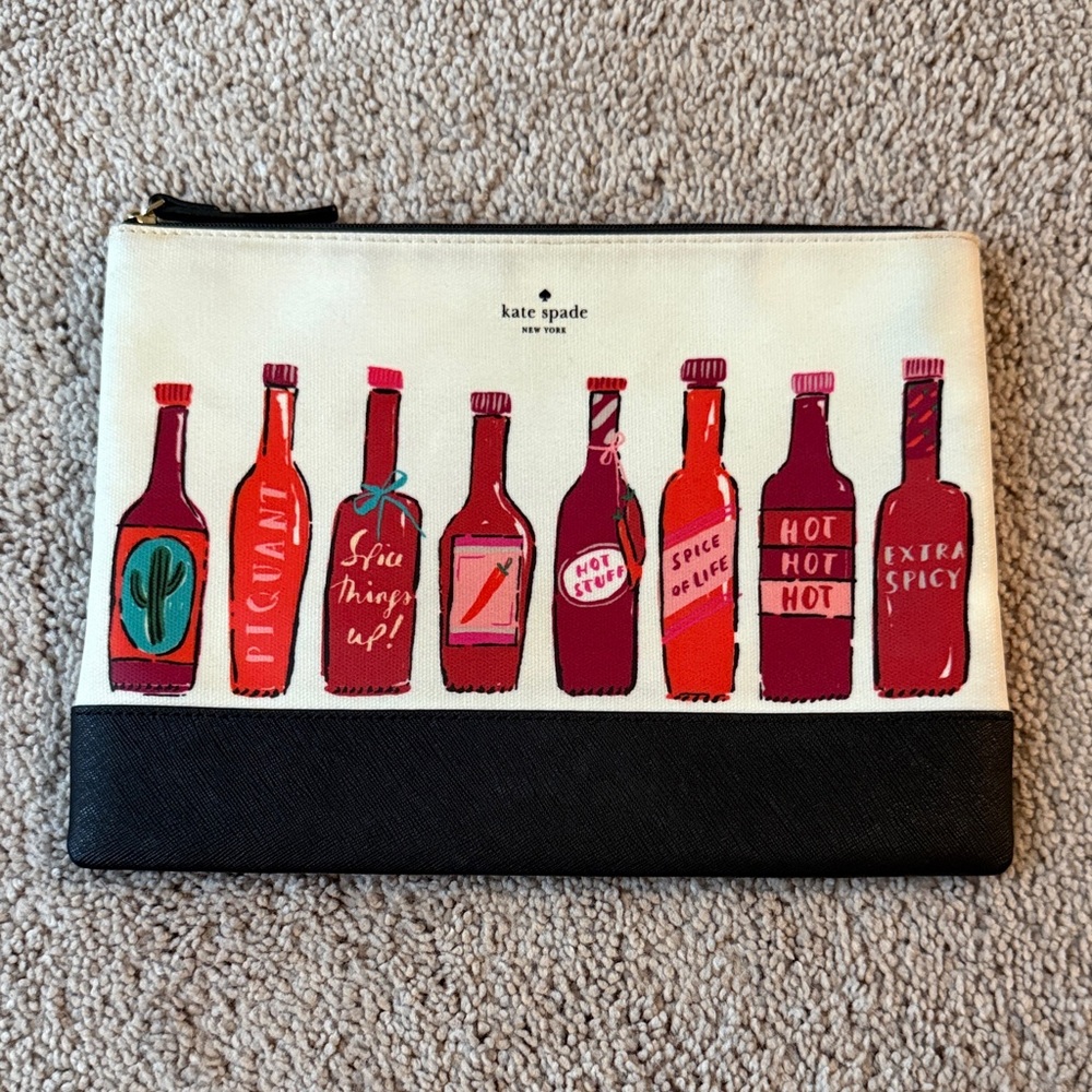 Kate Spade - Clutch (White and Black)